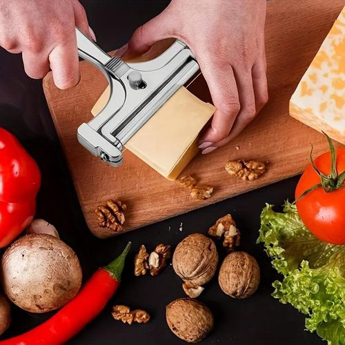 Generic 1pc Cheese Slicer Adjustable Thickness Cheese Divider Scraper Tool Kitchen Gadget - image 3