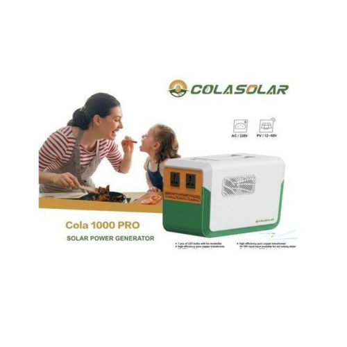 COLASOLAR Cola 1000 Pro Solar Generator With 1Ps Of 320W Solar Panel - image 2