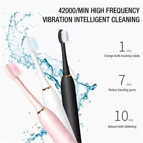 product_image_name-Generic-Soundwave electric toothbrush, adult intelligent timed toothbrush, teeth cleaning and whitening quick USB charging toothbrush with 4 interchangeable heads-3