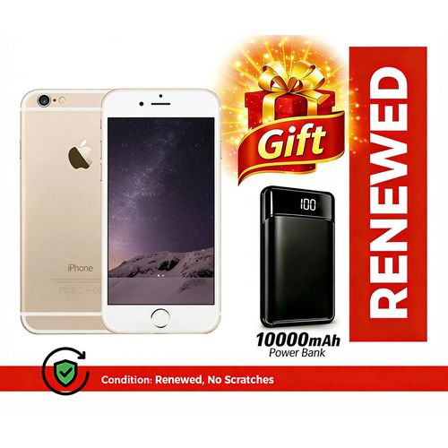 Renewed iPhone 6 16G 4.7'' 8MP 1810mAh Finger Unlock Gold