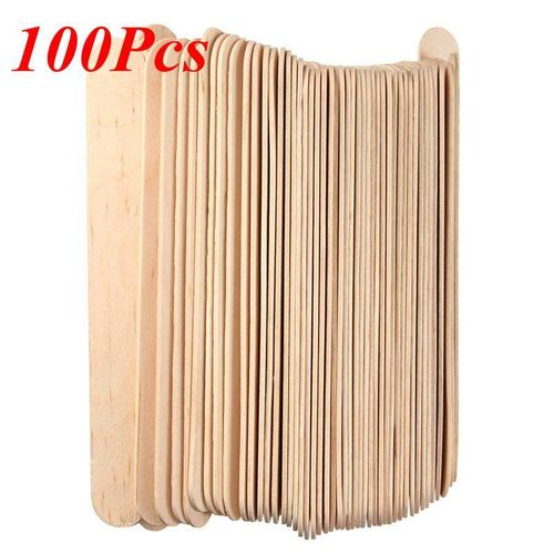 Large Wooden Wax Stick - 100 Pcs/Bag