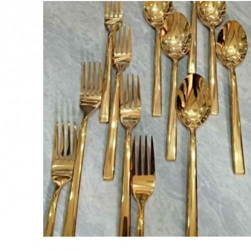 product_image_name-Generic-Solid Gold Spoons(6) And Forks(6)-1