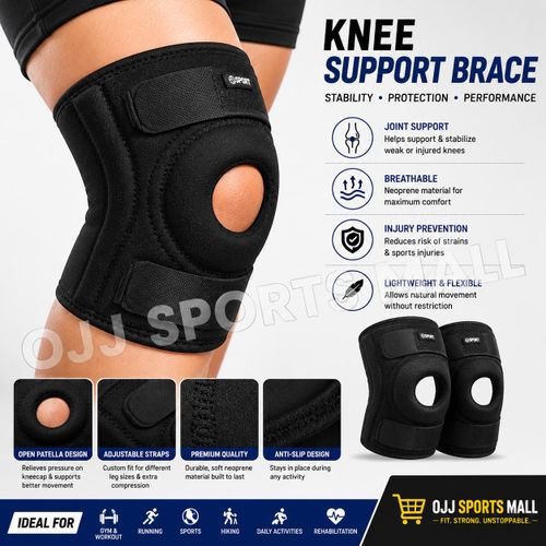 Generic Knee Brace With Stabilizers Adjustable Compression Support - image 2