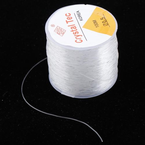 0.5mm Stretchy Clear Elastic Beading Cord | Hackberry Creek