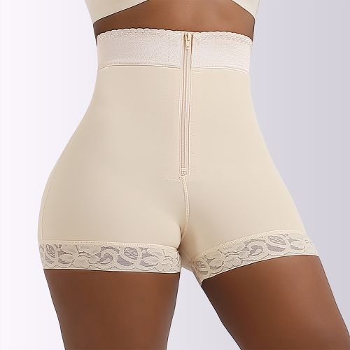 Fajas Colombian Girdle Waist Trainer Double Compression Bbl Shorts