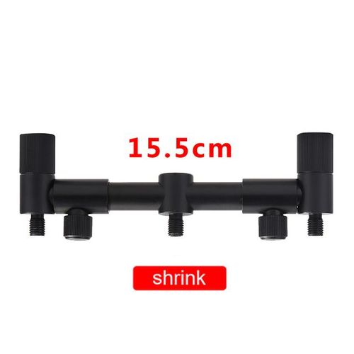 Generic Aluminum Alloy Fishing Rod Bite Alarms Holder Telescopic Carp Fish  Pole Buzz Bar Rest Stand Aluminum Alloy Fishing