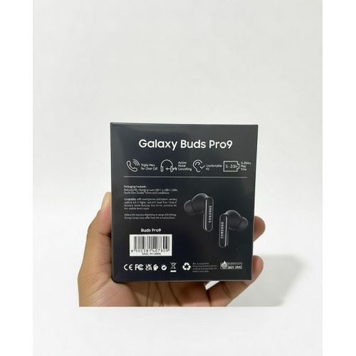 Generic Samsung Galaxy Buds Pro 9 Wireless Earbuds - Wireless Noise Cancellation (ANC) Earbud, Headphone & Headset. (Black) - image 3