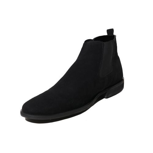Fashion Black Suede Point Short Chelsea Boots Jumia Nigeria