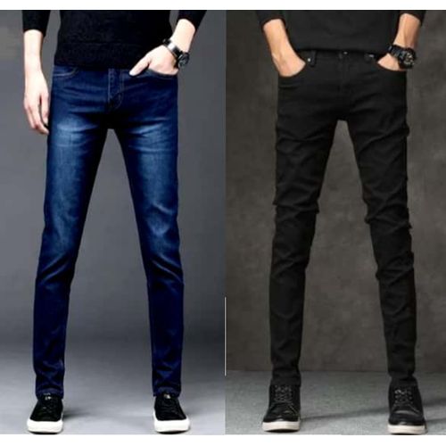 product_image_name-Fashion-Mens Quality Stock Jean- Blue & Black-1