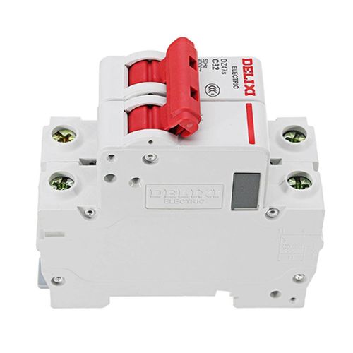 DELIXI Small Circuit Breaker DZ47vP Air Switch C-Type D-Type Double-in  Double-out 1P+N Household Short-Circuit Protection - AliExpress