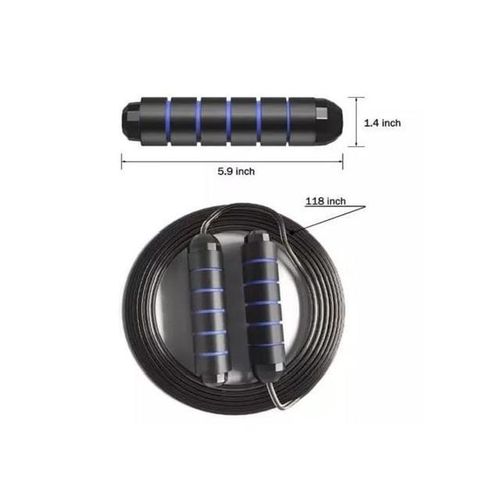 Generic Adjustable Fitness Skipping Rope Cable For Adults/Kids. - image 6