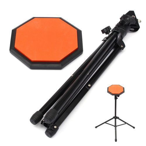 product_image_name-Generic-Rubber Dumb Drum Practice Pads  With Adjustable Stand-1