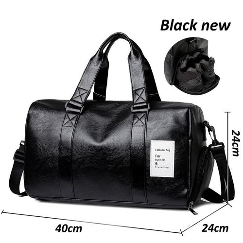 Fashion Men Leather Travel Bags Training Large Duffle Independent Shoes Pocket Casual Tote Bag Luggage Overnight Week Handbags XA111ZC Jumia Nigeria