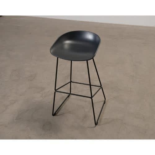 Generic Bar/Kitchen Stool - Black