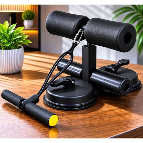 Pull Ups sit up bar with rope latest model with double suction for exercise