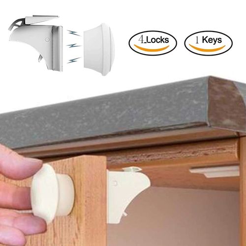 Baby Safety Magnetic Locks Invisible Cabinet Drawer Child Cupboard locker