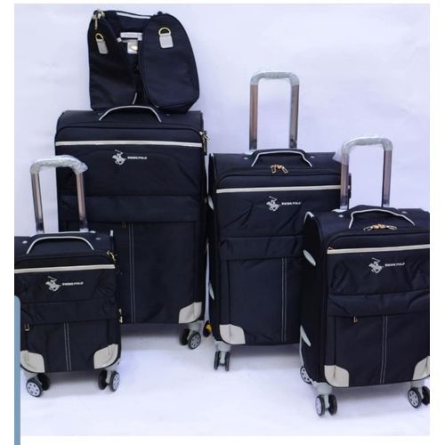 Swiss Polo Trolley Luggage Box With 4 