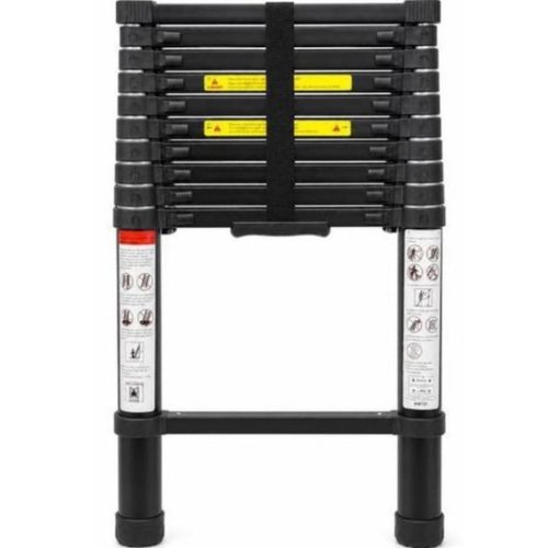 Generic Premium Aluminium Telescopic Ladder 3.2m 10 Step ( Portable & Foldable )