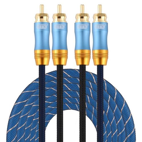 5m RCA to RCA HiFi Digital Coaxial Audio Cable Gold Plated