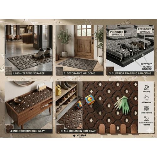 Generic Premium Heavy-Duty Multi-Texture Footmat - image 2