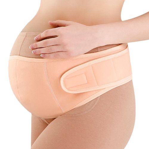 Generic （Orange）Maternity Support Belt Pregnant Postpartum Corset Belly  Bands Support Prenatal Care