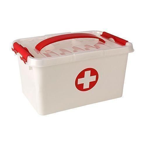 Generic Plastic First Aid Box For Hospitals Homes Churches Shops - image 2