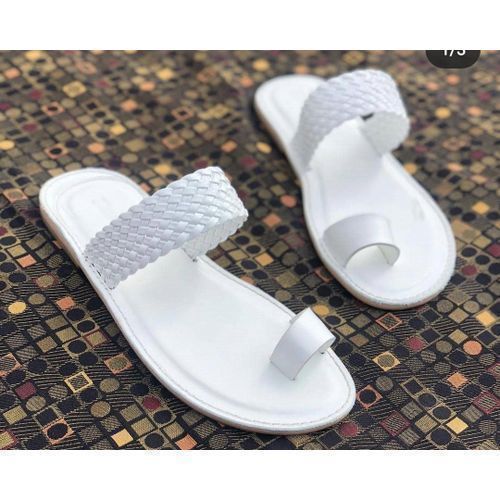Fashion White Fashion Casual Slippers
