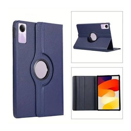 Generic 360 Degree Rotation Case & Screen Protector for Redmi Pad SE (11-Inch) - Blue - image 2