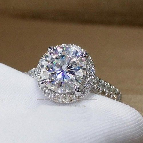 Fashion Engagement Ring Silver Proposal Wedding | Jumia Nigeria