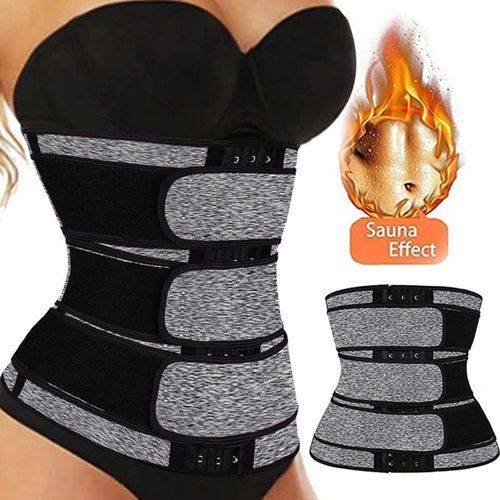 Generic Women Tight-fitting Postpartum Repair Three-breasted Waistband  Corset Waist Trainer Body Contouring Machine Corset Belt