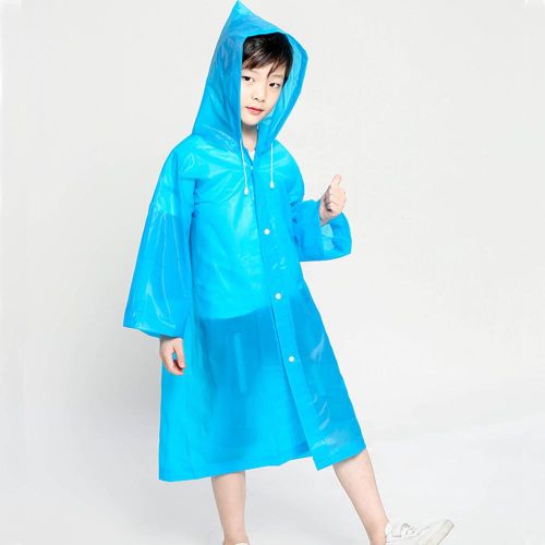 Transparent hooded coat sales