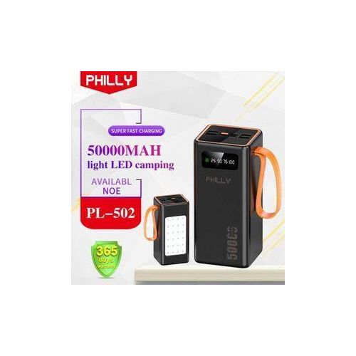 Philly 50000mA POWER BANK FAST CHARGE TYPE C INPUT BLACK