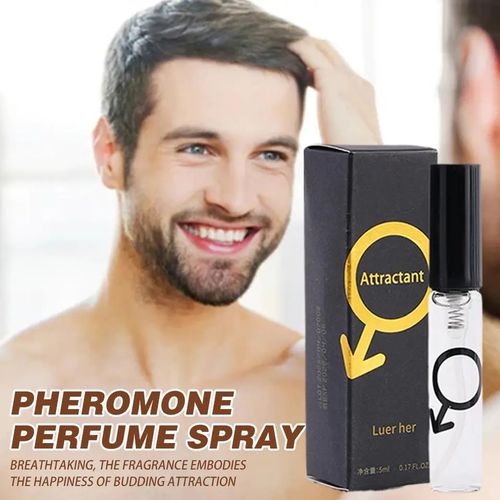 Aphrodisiac Golden Lure Her Pheromone Perfume Spray For Men to Attract Women