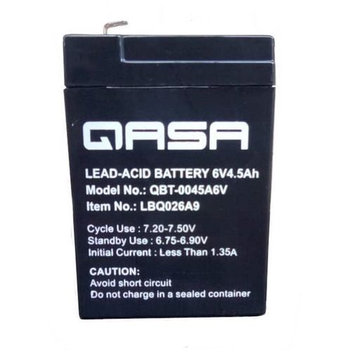 product_image_name-Qasa-Rechargeable Fan Replacement Battery 6V 4.5Ah (PIN TYPE)-1