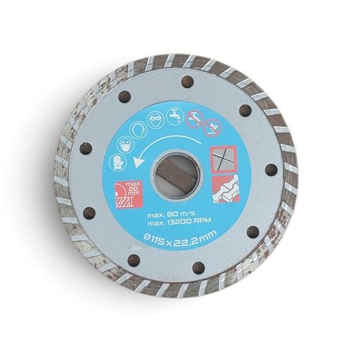 Generic Diamond Disc Turbo 115mm – For Tile & Stone Cutting
