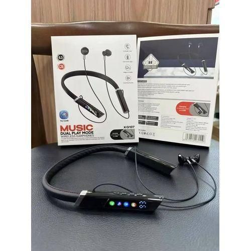 Generic Bass Blast KG107 Dual Play Mode Wireless Earphones