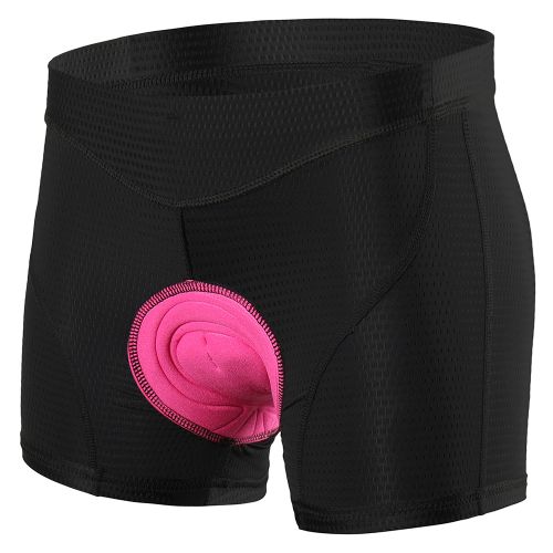 Generic Premium Cycling Padded Shorts Padding Underwear 3D Undershorts Red  S