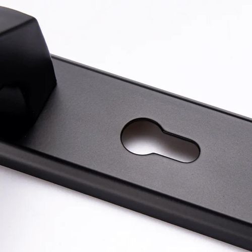 Generic Door Lock Handle Set Room and Living Room Kitchen and Keys Black - image 5