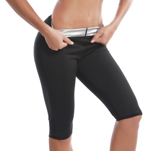 Generic Upgrade Women Body Shaper Pants Hot Sweat Sauna Effect Slimming  Pants Fitness Shorts Shapewear Workout Gym Leggings(#shorts 2)