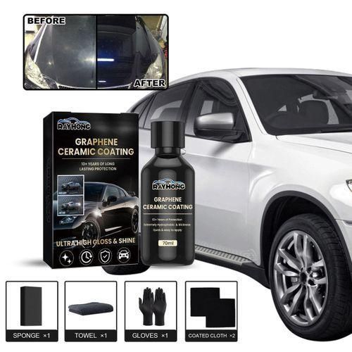 product_image_name-Rayhong-Graphene Ceramic Coating, Car Wax Crystal Ceramic Paint Sealant Set 10H High Gloss, Smooth, Hydrophobic to Prevent Scratches And Oxidation-1