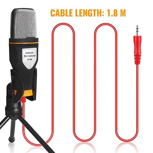 Generic Portable Microphone Podcasting Microphone Corded Microphone Studio Microphone Computer Microphone - image 3