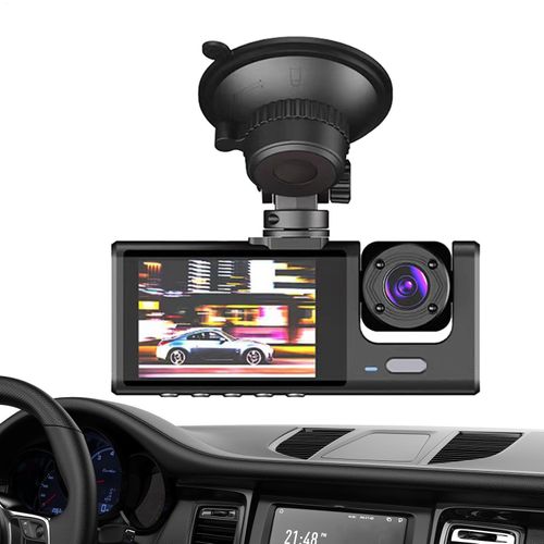 Generic 1080P Dual-lens Dash Cam with Night Vision - Front and Interior Cameras - image 2