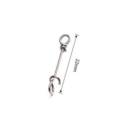 Generic Ftk 50pack Fishing Clips Stainless Steel Quick Clips Speed