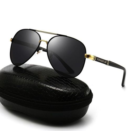 Generic New Men's Sunglasses Polarized Driving Sunglasses Fashion Aviators Sunglasses  Uv Protection Fishing Glasses