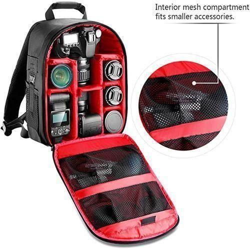Generic Camera Backpack Flexible Partition Shockproof Protection - image 3