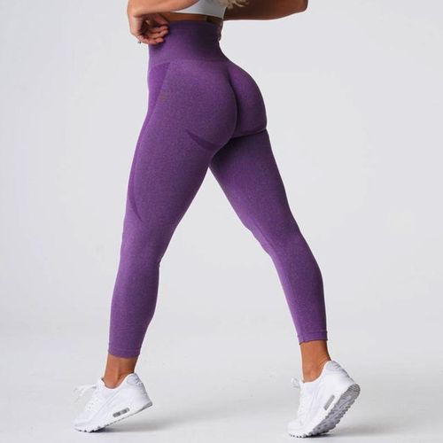 Generic Mocha Contour Seamless Leggings High Waist Gym Tights Women Workout  Booty Legging Fitness Gym Clothing Stretchy Sports Leggings