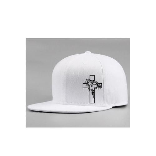 Fashion Sensational Face Cap- White