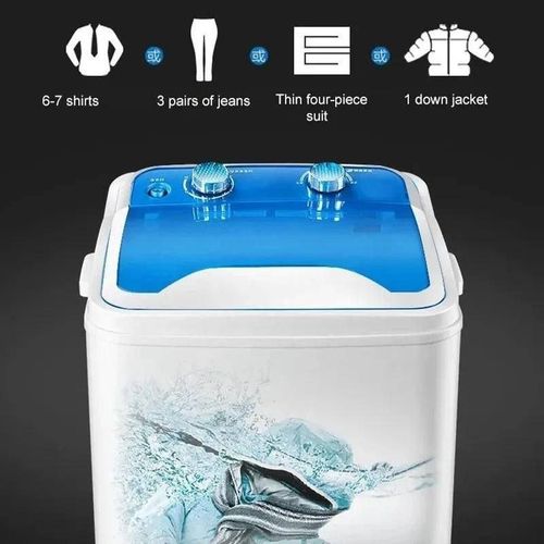 Generic 8kg Semi-Automatic Washing Machine with and Spinner - image 4