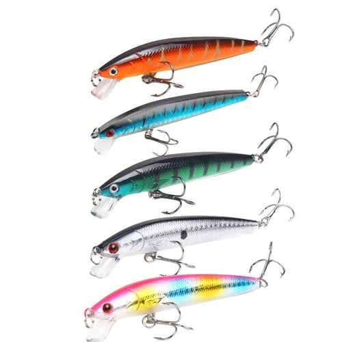 5PCS floating fishing lures Fishing Lures Simulation Baits