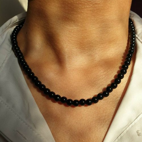 Natural Brown Snowflake Obsidian Beads 4mm 6mm 8mm 10mm Gemstone Round –  Intrinsic Trading